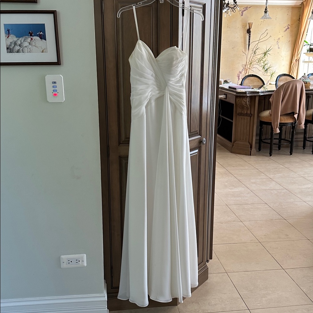 Faviana Elegant White Gown